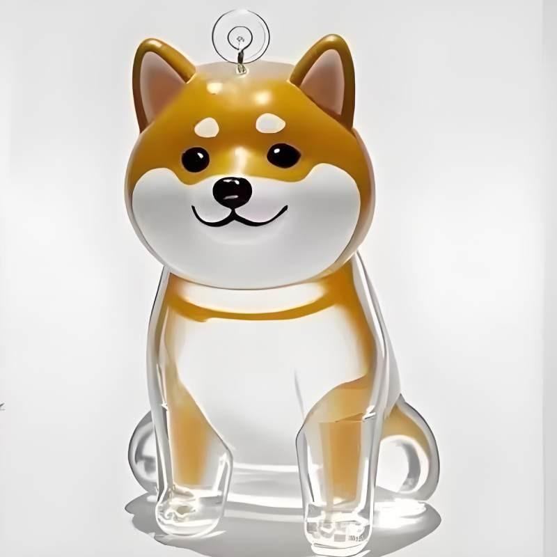 Pet Hair Storage Box Resin Cute Animal Keychain For Collectors And Giftgiving