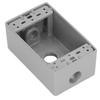 Outlet Box NEMA 10?50R 14?50R US Industrial Power Socket Case Single Gang Device Box for Outdoor
