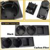 Car Center Console Water Cup Holder Beverage Bottle Holder Coin Tray For Bmw 3 Series E46 318I 320I 98-06 51168217953 Black