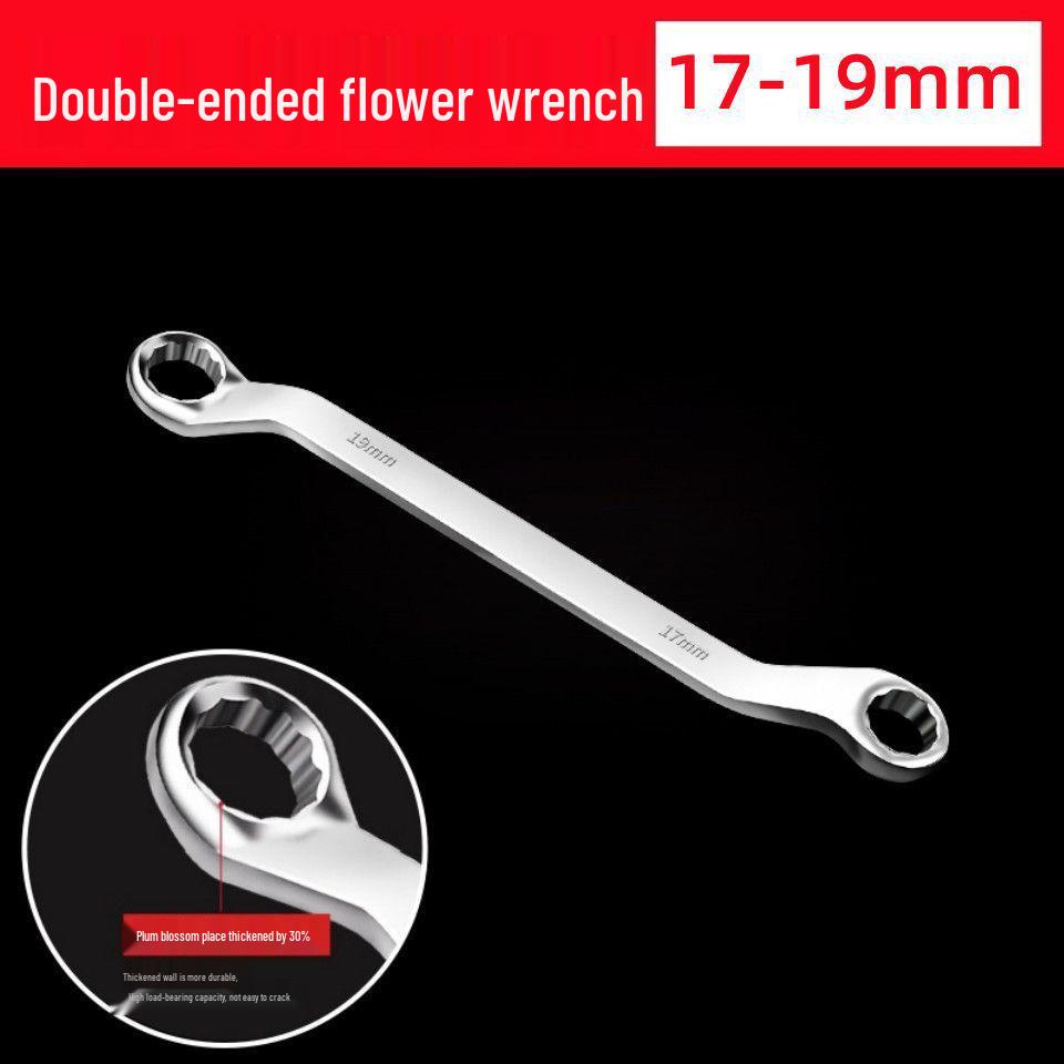 Double-Ended Extended Multi-Function Hexagon Box Wrench Set for Auto Repair
