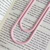 3D Printed Giant Paper Clip, Large Paper Clip Shape Bookmark, Extra Big Paperclip Book Marker Decoration, Gift for Reading Lovers