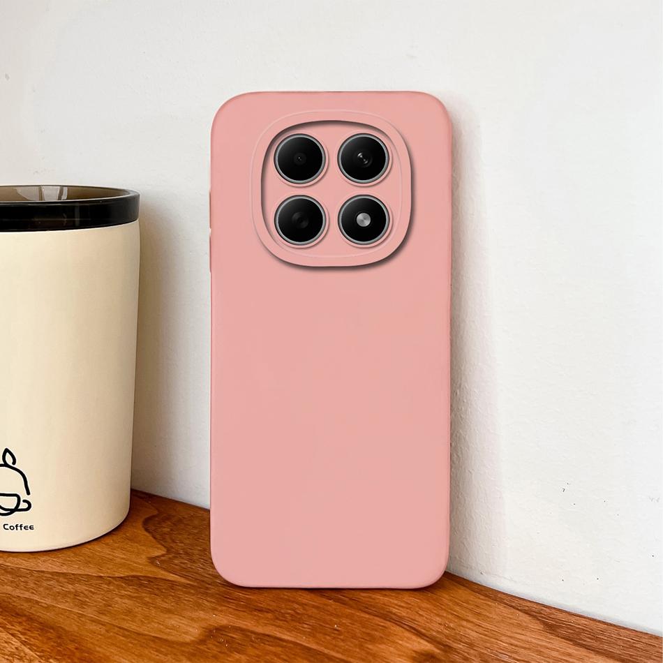 For Redmi Note 15 Pro Plus 15R Case Candy Color Soft Liquid Silicone High Quality Case For Redmi Note 15Pro+ Lightweight Housing Note 15 Pro Plus