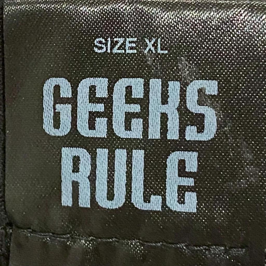 [USED] "GEEKS RULE" (XL) Ghost In the Shell Batou T-shirt