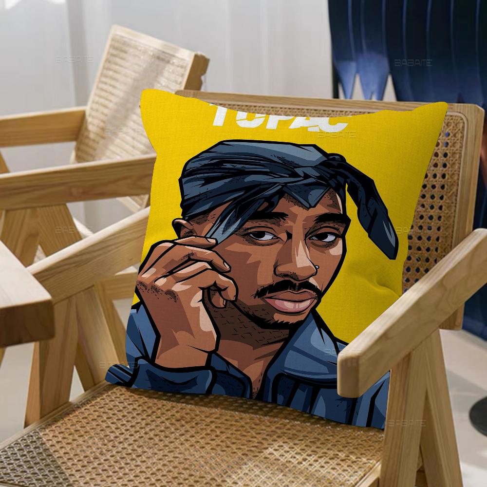 Rapper 2P-AC Personalized Pillow Dust Cover Bedroom Kids Party Decoration Pillowcase Birthday Children Gift