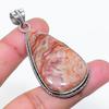 Natural Dolomite Gemstone Handmade 925 Sterling Silver Pendant 2.25" AP-14922
