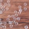 100X Przezroczysty Pierścień do dredów Koraliki do warkoczy Klipsy 6 mm Otwór