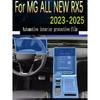 For MG ALL NEW RX5 (-2025)  Car Gearbox Panel Film Dashboard Protective Sticker Interior Anti-Scratch Film Cover Accessories