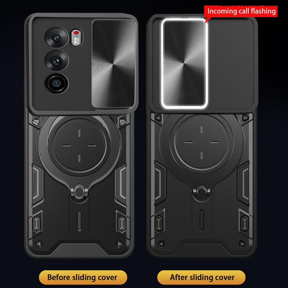 Rotate Camera Lens Armor Funda for Tecno Camon 40 4G Global Case for Tecno Camon 40 Pro 5G Case Magnetic Ring Stand Holder Cover