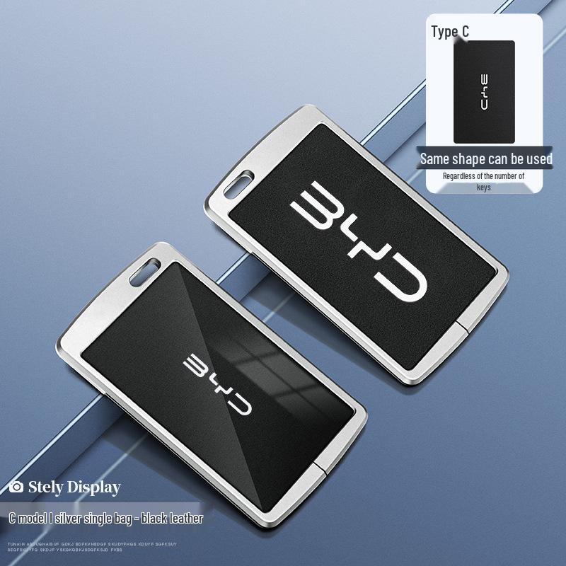 2023 New BYD Key Case for Han, Song Plus, Dolphin, Qin, Sea Lion, Yuan, Tang, and Seagull Models