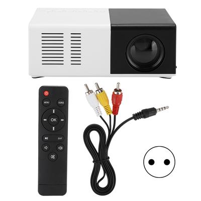 Mini LED Projektor USB HDMI 1080P 2,0-Zoll LCD-Bildschirm Projektor mit Kühllöchern