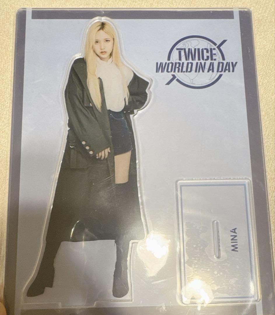 

[USED] TWICE Mina Acrylic Stand World in a Day