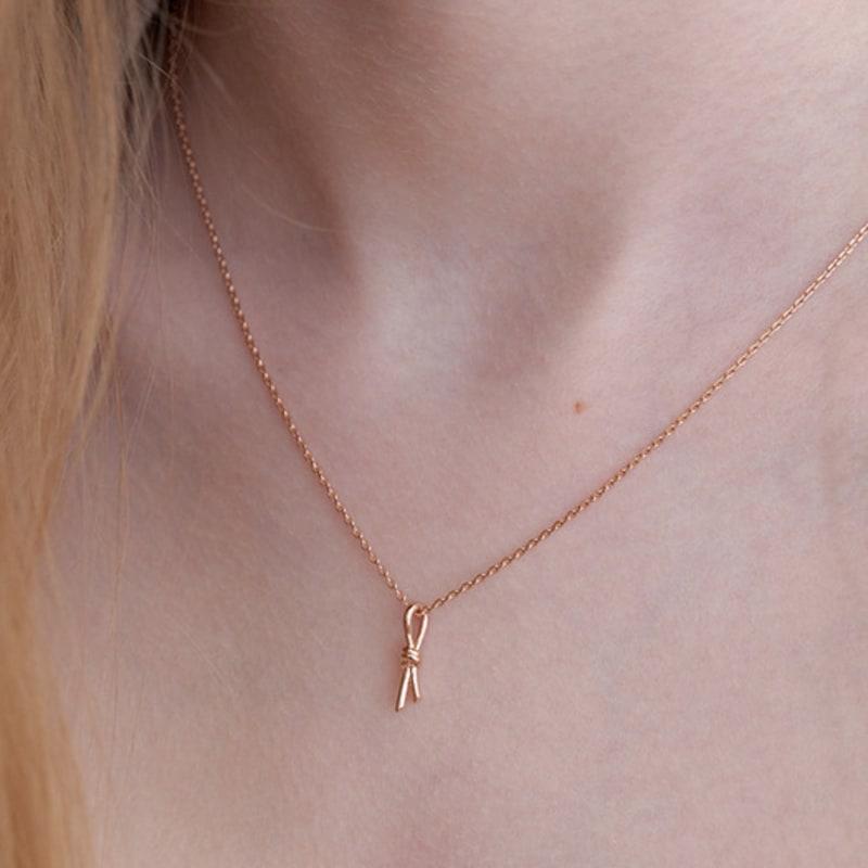 

Primate rope necklace GOLD(PRN256-GL)