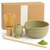 Matcha Set Green Tea Powder Whisk Teaware Teaspoon Ceramic Bowl Japanese Tea Acce Traditional Tea Culture Tea Set Birthday Gift