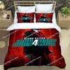 Movie John Wick printed Bedding Sets,John Wick Duvet Cover Bed Set Quilt Cover Pillowcase Comforter king Queen Size Boys Adult