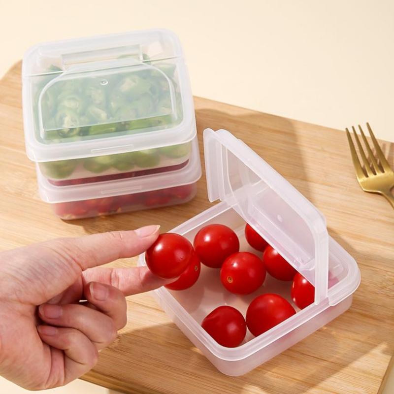 

2 шт. Коробка для хранения сливочного сыра, портативный органайзер для свежести фруктов и овощей в холодильнике, прозрачный контейнер для сыра прозрачный