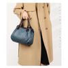 Retro Leather Female Multi-pockets Shoulder Crossbody Bags for Women Large Capacity Handbag Messenger Tote Bag