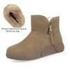 Fashion AIYUQI Snow Boots Female Genuine Leather 2025 New Natural Wool Winter Boots Women Large Size Non-slip Women's Ankle Boots