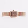 Mode diamantbesetzte Damenuhr Damenuhr quadratische kleine Damenarmbanduhr Modeuhr