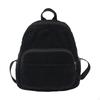 Fashion Backpack for Teen Girls Knapsacks Corduroy Portable Lightweight Daypack Rucksack