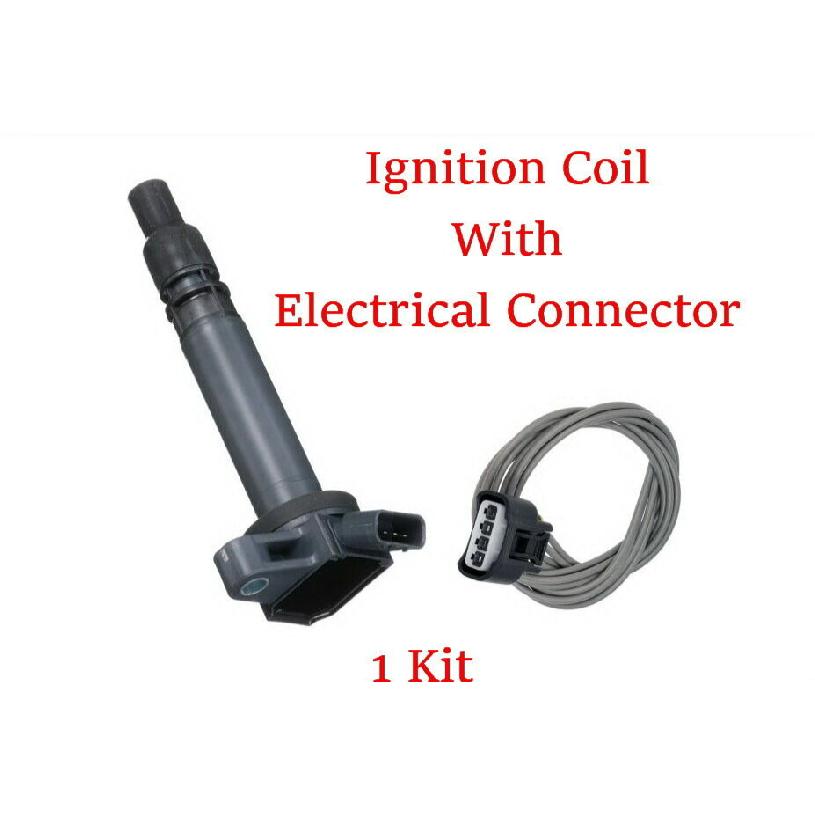 1 Kit Ignition Coil W/Connector Fits:OEM# 90919-02254 GS460 2008-2011 V8 4.6L