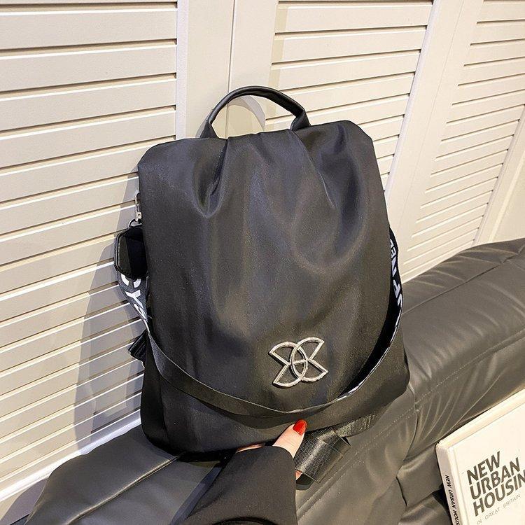 

Рюкзак из ткани Оксфорд Женская сумка Ручной рюкзак Сумка для мамы Сумка через плечо Дорожная сумка чёрный