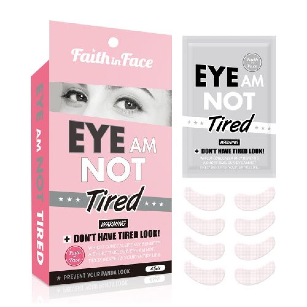 FaIth In Face I Am Not tIred Eye Patch 5 Box  20 Patches none
