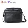 Men's Genuine Leather Messenger Bag - Casual Fashion, First Layer Cowhide, Small Shoulder Bag for Business and Travel.