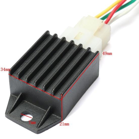 50 70 90 110CC CDI Wire Harness Assembly Wiring Kit for ATV Electric Start Quads