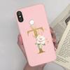 Case For Xiaomi Mi A2 A 2 Lite A1 A 1 MiA2 MiA1 Cute Letters TPU Silicone Bumper Soft Back Cover for Xiaomi Mi 5X 6X Phone Case
