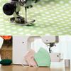 Misscrafts 56pcs Quilting Fabric 100% Cotton Craft Fabric Bundle 10x10 Inches Squares Fat Quarters Multicolored for Patchwork DIY Sewing Scrapbooking