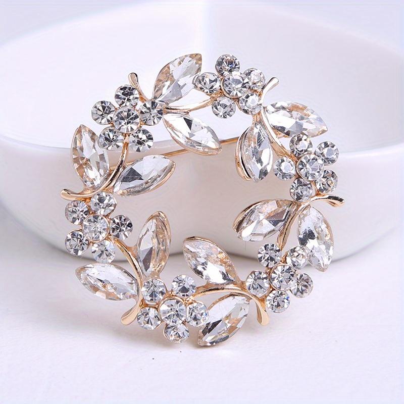 

Luxury Fashion Vintage Flower Brooches For Women Lady High Qualtiy Exquisite Baroque Wedding Party Accessories Jewelry Brooch белый