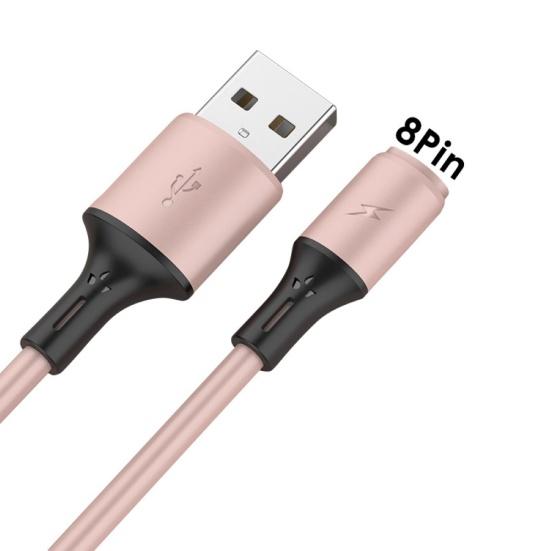 1 м Type-C 8-контактный 3A Кабель для быстрой зарядки передачи данных для iPhone Android for iPhone