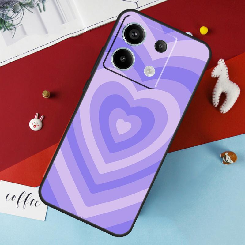 Colorful Heart Circle Love Case For Xiaomi Redmi Note 14 Pro 13 12 11 10 15 Pro Plus Redmi 14C 15C 10C 12C 13C 15 Cover