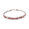 Multi-colored rhinestone bracelet Super flash diamond-set bracelet Full diamond imitation crystal jewelry