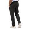 2Pcs/Set Men Summer Outfit Stand Collar Buttons Neckline Short Sleeve T-shirt Elastic Waist Drawstring Pockets Long Pants Set