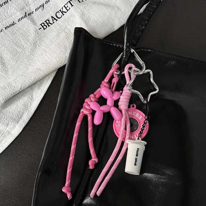 

Yogodlns Cute Y2K Pink Style Mini Backpack Hanging Handbag Pendant Bag Pendant Bags Accessories one size рожевий