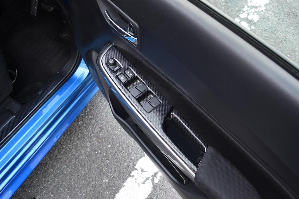SecondStage Suzuki Swift Sport ZC33S PWSW Panel vehicles without door trim Digital Carbon Fiber Style S036DCB (Door Switch) (For panels)