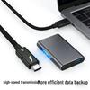Thunderbolt 5 Type-C Cable: 80Gbps High-Speed, 240W Fast Charge, Multi-Screen Support, Compatible with Thunderbolt 4/3
