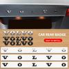 3D ABS Písmena Loga Auto Zadní Kufr Znak Nálepka Pro Volvo Xc60 Xc90 V40 V60 S60 V50 V90 S80 C40 XC40 V70 XC70 C30 C70 T5 T6