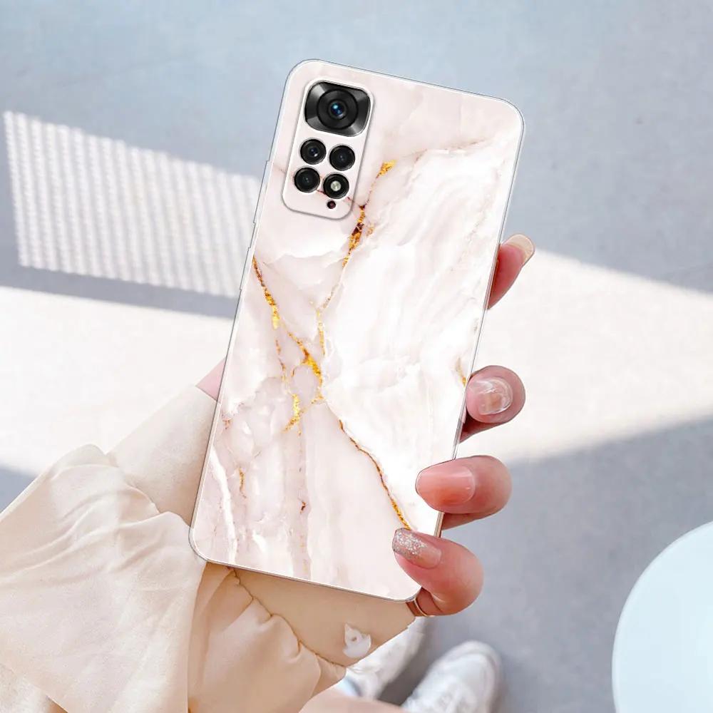 For Redmi Note 11 Case Soft Silicone TPU Phone Cover For Xiaomi Redmi Note 11S Cases Coque Redmi Note 11 Pro 4G 5G Bumper Fundas