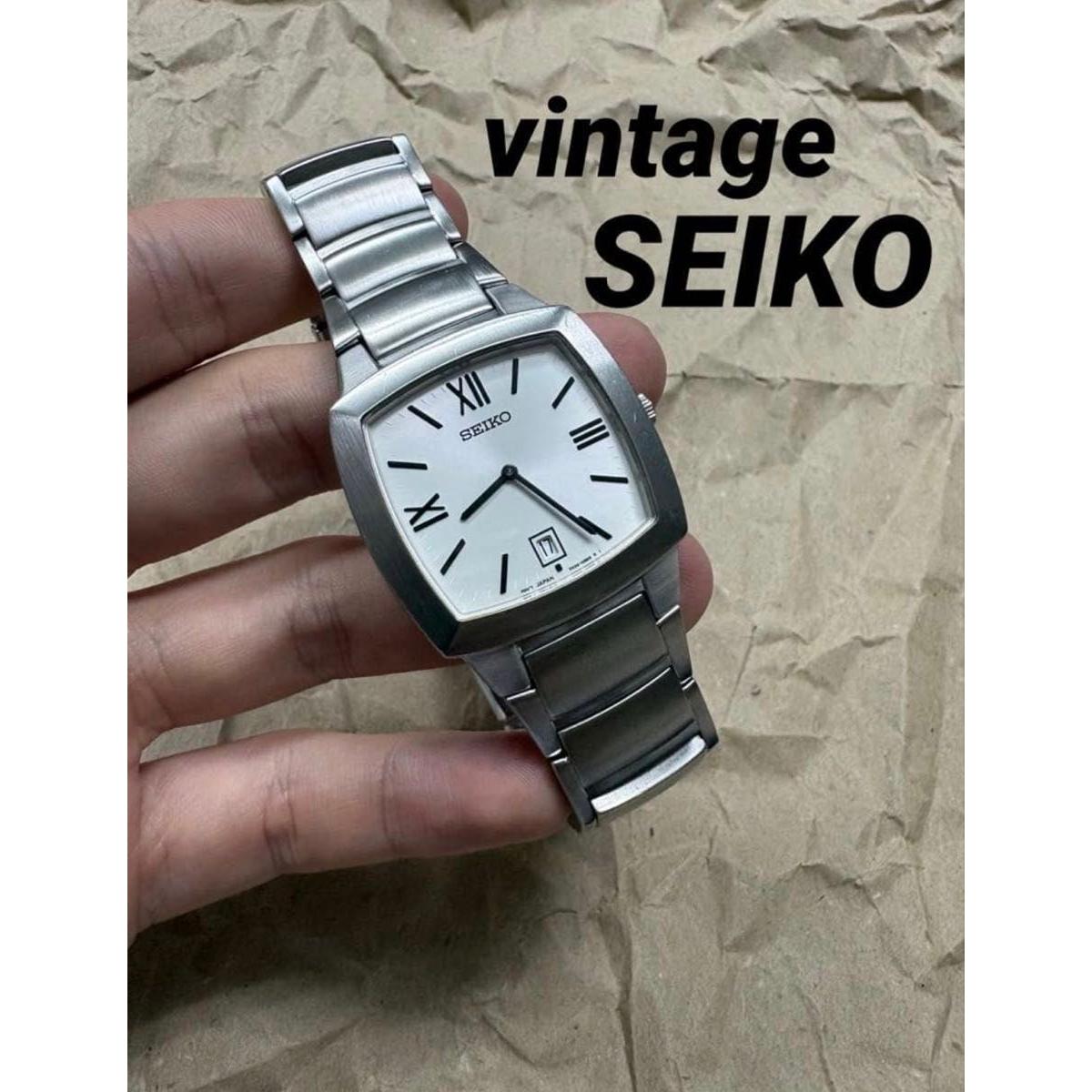 Used SEIKO Men s Watch Square