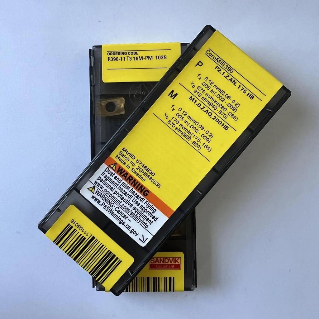 Original Sandvik / R390-11T316M-PM 1025 CNC lathe carbide blade 10 PCS