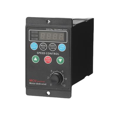 Motor Driver Frequency Converter 220V Single-phase Input Three-phase Output Speed Regulator Four-digit Digital Tube Display