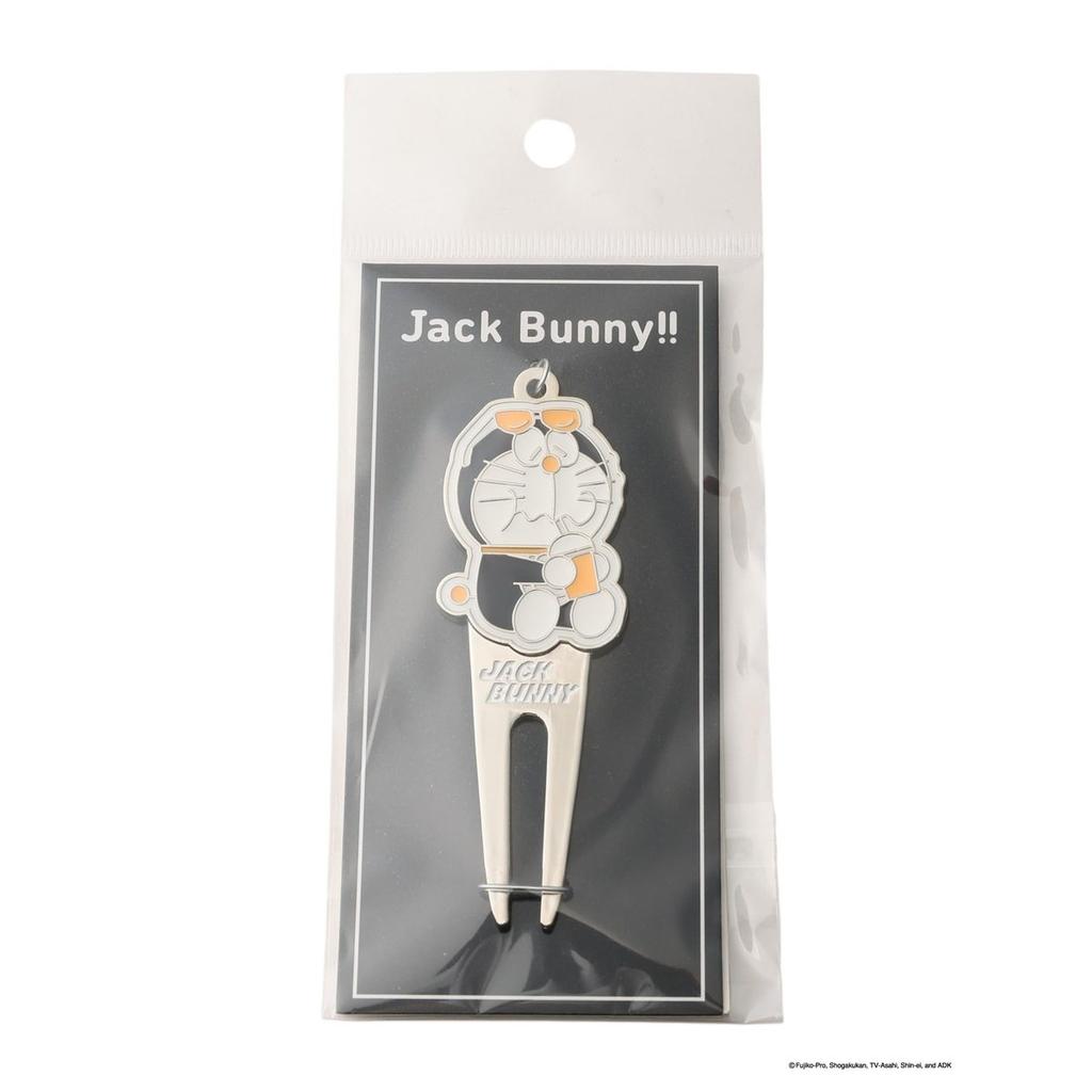Jack Bunny Doraemon Character Collaboration Golf Divot Repair Tool Green Fork Unisex - Navy & Orange 262-6284838