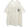 ONEITA 90s Made in USA Old Back print Short sleeve T-shirt Men's Used
