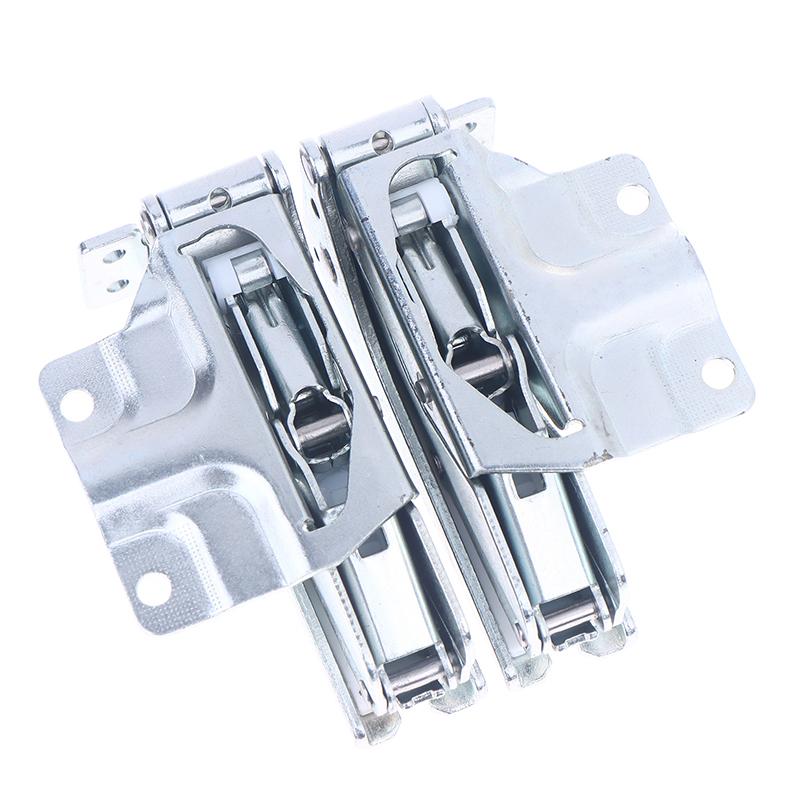 2PCS Fridge Freezer Door Hinge JS99 JS08 JS88 Built-in Type Flat Refrigerator Door Closer Refrigeration Hinge Replacement