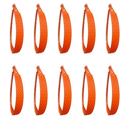 10pcs Tire Tractions Aids Easy Install Tire Chains Set for Enhances Stability On Slippery Road for Snow & Muddy Area