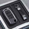Abs Carbon Fiber Car Key Case Cover For Vw Volkswagen Polo Tiguan Passat B5 B6 B7 Golf 4 5 6 Mk6 Jetta Lavida Skoda Octavia Seat