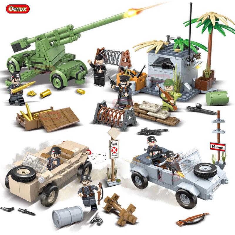 Nouvelles Mini Figurines de Soldats de l'Armée Russe Soviétique de la Seconde Guerre Mondiale Bloc de Construction Militaire Mini Le Bataille de Koursk Brique Bloc Militaire Jouet MOC