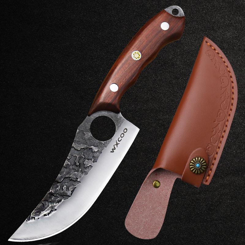 

Нож для мяса на гриле Нож для мяса Удобный и прочный кухонный нож Нож для разделки рыбы Нож для нарезки мяса with cover